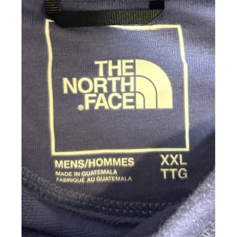 THE NORTH FACE Men's Terry Hoodie Light Weight Pullover Active Cave Blue XXL